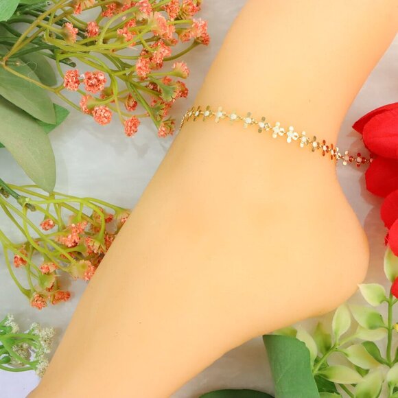 "New Beautiful Design Anklet for Women/Girls, Gift, A709 - Picture 10 of 10